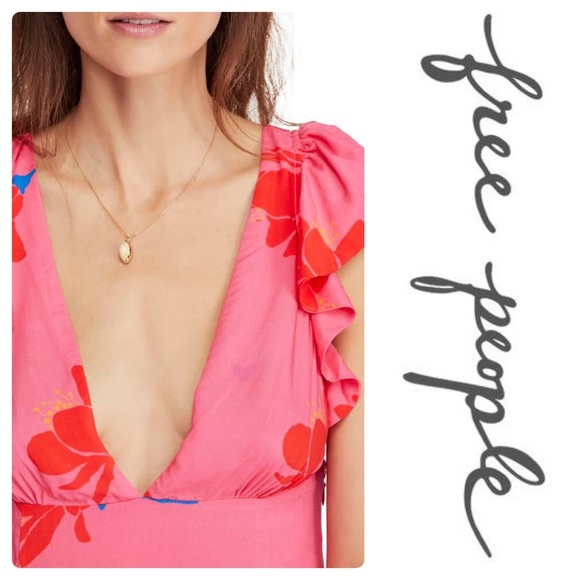 New FP She's A Waterfall Floral-print Maxi Dress - Picture 2 of 8